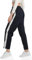 Kendindza Knopfhose Reha Hose Damen seitlich zu öffnen Jogginghose mit Druckknöpfen Relaxhose Damen Sporthose Damen Lang Trainingshose Damen Lang Freizeithose Damen Blau - 3XL