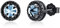 Aquamarin Ohrringe 925er Sterling Silber Unisex Schwarz Ohrstecker CZ Piercing Ohrringe Gothic Schmuck Geschenke für Damen Herren