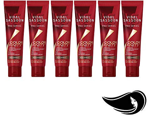 Haar-Kur im 3er Set für coloriertes Haar, Intensive Pflege bei Haartönung und Glossing, Feuchtigkeitsspendend, Für trockenes Haar, Stärkt die Struktur und glättet, Für Frauen und Männer (6 x 58 ml)