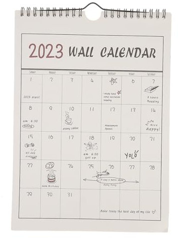 STOBOK 1 Stück 2022 Kalender bürogadges desk calendar tagesplanung the calender daily planer dä plan wall calendars Pläne planen planne Wand Jahresplaner Monatsplaner Whiteboard Papier