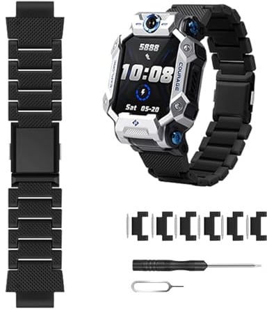 SUGARJAR Kinder Armband kompatibel mit Imoo Watch Phone Z7/Z6/Z1 Armbänder, TPU-Hartgummi Ersatzarmband mit Magnetverschluss für Mädchen und Jungen