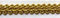 16,40m Posamentenborte 10mm breit Farbe: Lurex-Gold TSL-Bullet-C-Gold