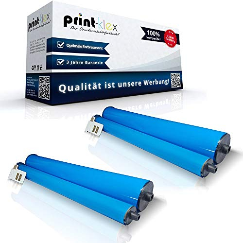 Print-Klex 2x Kompatible Thermorollen für Philips PPF 680 Series 685 685 E 695 PFA351 PFA352 Easy Pro Serie