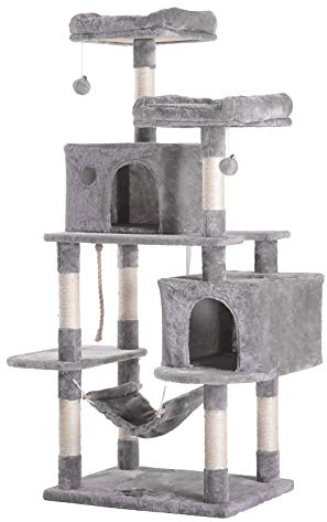 blackpoolal Cat Tree, Cat Tree Tower, Cat Scratching Post Cat Tree Tower with Sisal…