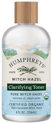 Humphreys Clarify Witch Hazel Bio Toner, transparent, 237 ml
