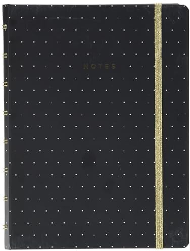 Filofax Moonlight A5 Nachfüllbares Notizbuch Black, 179521