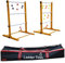 DOCTOR SPORT Leitergolf Doppel Spiel Hartholz Profi - 2X Wurfspiel Komplett - Golf-Bolas - 4 Sets Super Tragetasche offiziell (Hartholz - Harte Bolas)