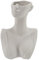Josenidny Kreative menschliche Kopf Gesicht Blumen Porträt Vase Dekorative nordische Blumen Topf Ornament Keramik Statue Zuhause