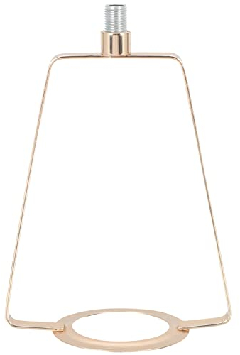 OSALADI Lampenharfe Halter DIY Beleuchtung Zubehör Aufclipsen Lampenschirm Adapter Horn Rahmen Lampenschirm Halterung Für Tisch Bodenleuchte Gold