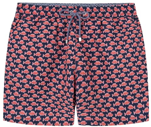 Hackett London Herren Heritage Number Tee Shorts, Rot (Rot), L