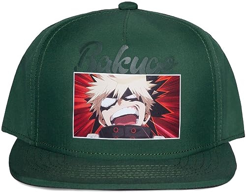 My Hero Academia Bakugo Cap Mehrfarbig 100% Polyester Anime, Fan Merch, TV-Serie