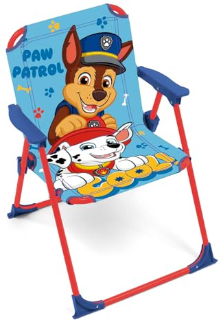 ARDITEX PW16151 Klappstuhl mit Armlehnen, 38 x 32 x 53 cm, Nickelodeon-Paw Patrol