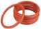 Joint torique en Silicone rouge, épaisseur 4mm, diamètre extérieur 12-200mm, outil d'étanchéité, 20 pièces, 19x11x4mm