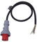SIAL CEE 400V Adapter 63A Stromkabel 1,5 m langes Gummi-Verlängerungskabel - 4 * 10 mm²（für D30）