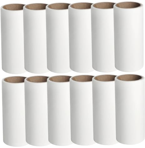 CIYODO 16stücke Teiliges Fusselroller Nachfüllset Klebrige Fusselrolle Für Haustierhaare Flusen Praktischer Fusselentferner Für Kleidung Sofa Auto Einfach Der Handhabung Hinterlässt