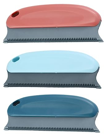 ORFOFE 3St Reinigungsbürste für tierhaare tierhaar Sofa-Reiniger Tierhaarentferner Bürste zum Entfernen von Katzenhaaren Haarentfernungsbürste Fusselentferner Abs