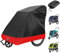 CAIJ Housse universelle pour remorque de vélo - Remorque de transport pour chien - Imperméable - Coupe-vent - Indéchirable