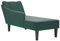 vidaXL Chaiselongue mit Rechter Armlehne Dunkelgrün Samt, Recamiere, Loungesessel, Lounge Sofa, Lounge, Loungesofa, Wohnzimmersofa, Akzentsessel