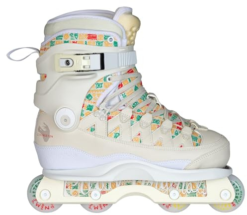 Iqon Inline Skate AG 15 Montre Livingston Tan, für Aggressive Street und Stunt Skating im Skatepark