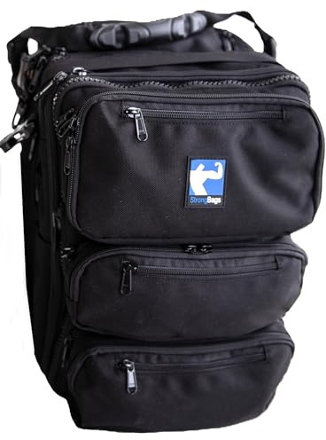 Bigfoot 4-in-1-Flugsystem-Tasche, mehrere Konfigurationen, allgemeine Luftfahrt, Piloten, Tablet, Headset, multifunktional, Schwarz