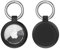 AirTag Portachiavi Impermeabile,Porta Air Tag per Apple,1Pezzi Custodia Silicone per Airtag Apple con Cover Frontale, 360°Custodia AirTag per Chiavi Zaini e Animale