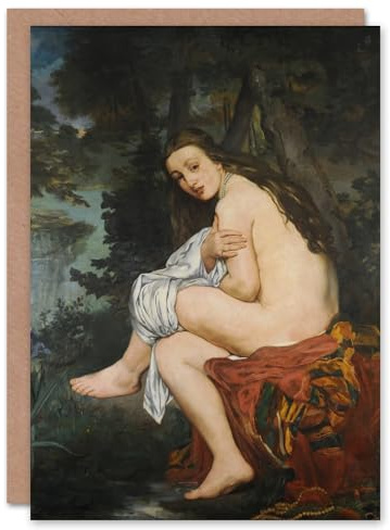 Artery8 Edouard Manet Art Card The Surprised Nymph Portrait