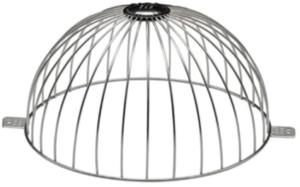 SZLIFE Copertura per scarico a cupola, protezione per grondaia, protezione per tubi esterni in acciaio inossidabile 304 per, tetti esterni, 32 Cm