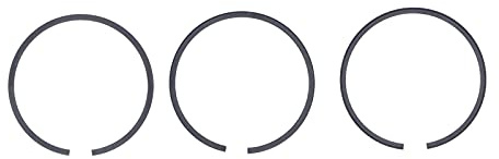 3-teiliges Luftkompressor-Kolbenring-Set, 47 mm, Metall-Ersatzteil-Set für OTS Bama Fengli 1P 2,2 P 3P 4P 5P 6P V-Typ-Luftkompressor-Motor-Kolbenring-Set, langlebige