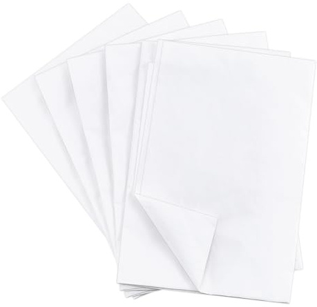 NBEADS 5 Stück Groß Transferpapier 1Mx51.6cm Weißes Kohlepapier Zum Durchzeichnen von Kohle Graphit Transferpapier Für DIY Projekte Auf Holz Papier Leinwand Anderen Künstlerischen Basteloberflächen