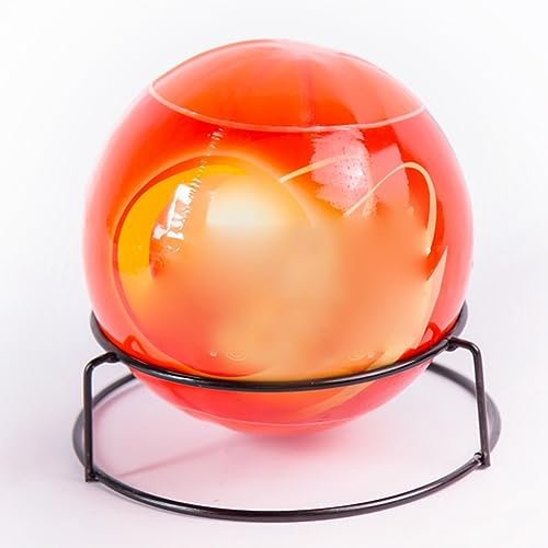 Maqulae Boule D'extincteur, équipement de Lutte contre L'incendie Automatique à Poudre Sèche de 4 Kg avec Conception à Lancer à la Main, pour Entrepôt, Forêt, Maison, Bureau, Véhicule,