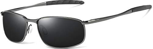 AORON Herren Sportbrille Polarisiert Sonnenbrille Outdoor UV400 Schutz Brille Fahrerbrille