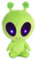 Aurora Twitch Light up Alien Plush, Green