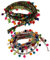 P Prettyia 2pcs Bommel Fransen Band Bordüre Zierband Quastenband Nähen Verzierung Pomponsborte Applikation