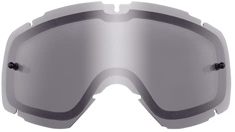 O'NEAL | Motocross-Brillen-Ersatzteile | Motorrad Enduro | Doppel-Linse für maximale Lichtdurchlässigkeit, 1,2 mm Starke Linse mit 100% UV Schutz | B-30 Youth Spare Double Lens | Grau | One Size