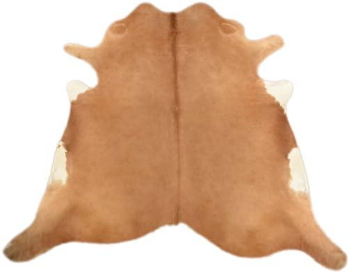 generisch STIERFELL KUHFELL Hellbraun BEIGE 200 x 170 cm Fell Teppich VON KUHFELLE ONLINE