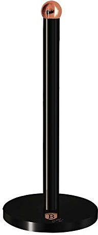 Berlinger Haus Black Rose Collection Küche Rollhalter BH/1737 schwarz/Rosegold Edelstahl 18/8