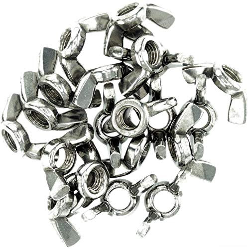 M3 (3mm) Wing Nut - Stainless Steel (A2) (Pack of 20)