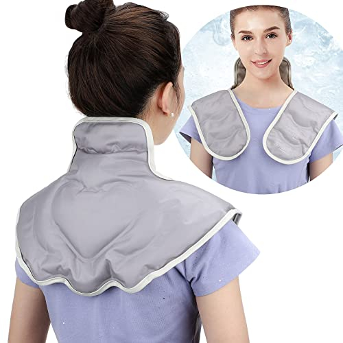 QQBAIHUO Heizkissen,Wärmekissen Nacken Lavendel-Upgrade to Add Handles on Both Sides-Design,Mikrowellengeeignetes Aufheizbares Nackenkissen Zur Schmerzlinderung