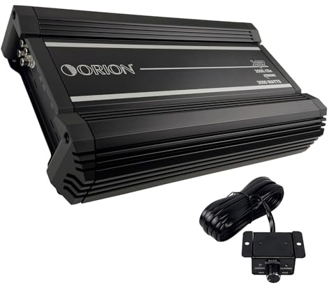 Orion XTR PRO 3500.1DX 3500W RMS Monoblock Class-D Stereo Car Audio Amplifier