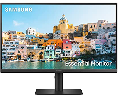 Samsung LS27A400UJUXXU 27 Monitor, Full HD 1920x1080, USB, HDMI, Displayport, USB-C, Height Adjust Stand