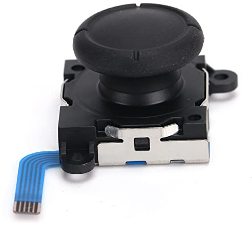 Shanrya Joystick de Repuesto, Ligero, Fácil de Instalar, Compacto, Portátil, para Mando Lite(Negro)