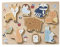 VERTBAUDET Steckpuzzle,Wald, Holz FSC® grün