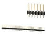PCBs and Breadboards 0.1 Inch 40 Pin Vertical Male Header Through Hole Gold