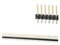 PCBs and Breadboards 0.1 Inch 40 Pin Vertical Male Header Through Hole Gold