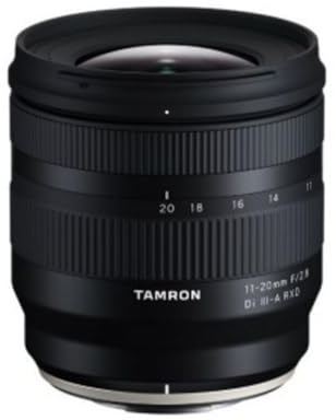 TAMRON 11-20 mm F/2.8 DI III-A RXD para cámaras Fujifilm X-Mount APS-C sin Espejo
