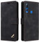 OKZone Kompatibel mit Huawei P Smart Z/Huawei Y9 Prime 2019 Hülle, Halterung Standfunktion Kartenfach Wallet Schutzhülle 360 Grad Stoßfest Premium Leder Schutzhülle Handyhülle (Schwarz)