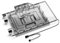 Alphacool Eisblock Aurora Wasserkühler passend zu Geforce RTX 4070 TI ROG Strix mit Backplate