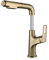 Rubinetti, miscelatore per lavabo con spruzzatore estraibile, rubinetti per lavabo doccia in ottone con acqua calda e fredda, modello rubinetti per lavabo da bagno/spazzolato D