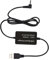 USB-Radarwarnerkabel, Radarwarner-Netzteil | USB auf Rj11/DC 3.5 Ersatz-Adapterkabel | Verdickter USB-Stecker, Anschluss an Autoladegerät, passend für die meisten Radarwarner