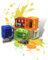 Batterie/Akku Aufbewahrung Box Bier Kasten Bierkiste Batteriekasten Batteriekiste Batteriebox Minikiste Minibox für Batterien und Akkus AA, AAA, 9V, Leer 3D-Druck (Schwarz, AA)